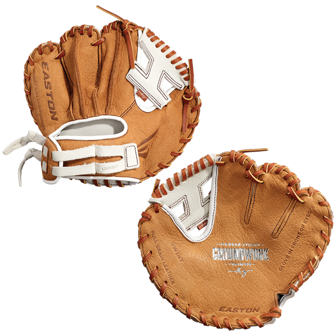 Easton Groundwork 1Hand Fastpitch Softball Infield Training Glove