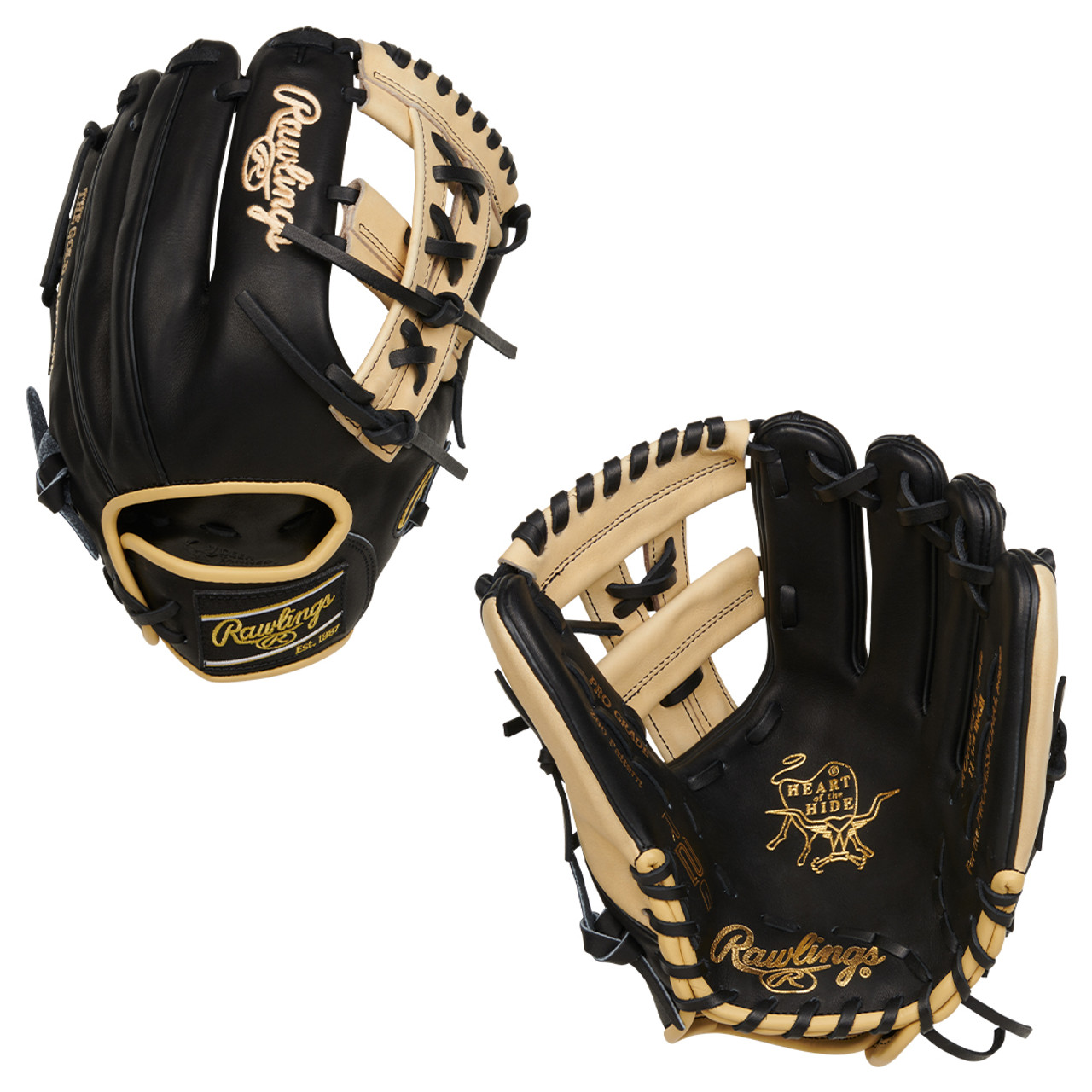 Rawlings Heart of the Hide Series 11.75 Infield Glove RPROR205W-2DS (2024)