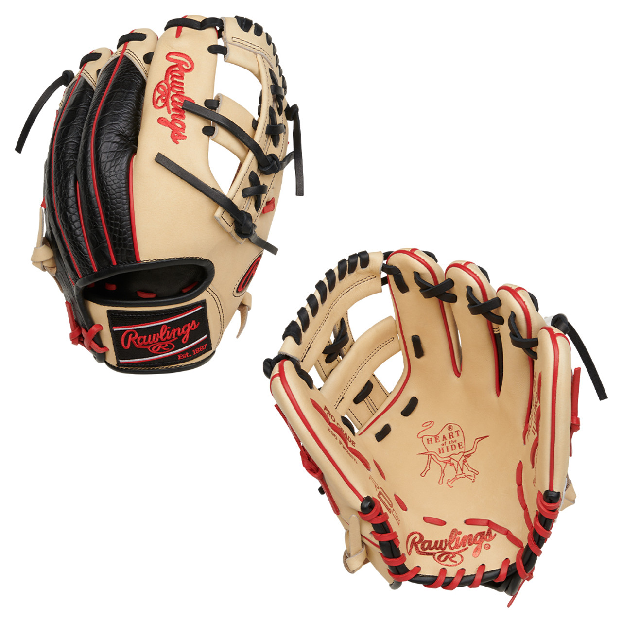 Rawlings Pro Preferred 11.5 Infield Baseball Glove: RPROS204W-2CN