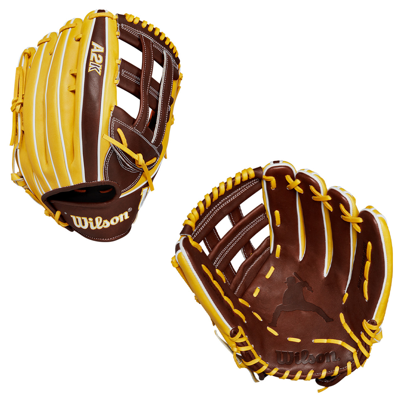 Wilson A2K Game Model Outfield Baseball Gloves - Juan Soto and Mookie Betts