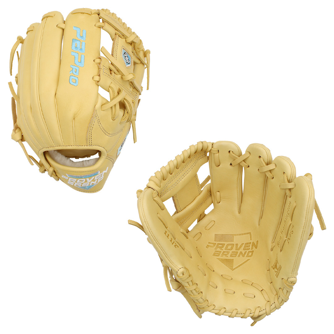 PBPRO Ron Washington 11.5” Camel Infield Baseball Glove PBFGPG1150CRRHT