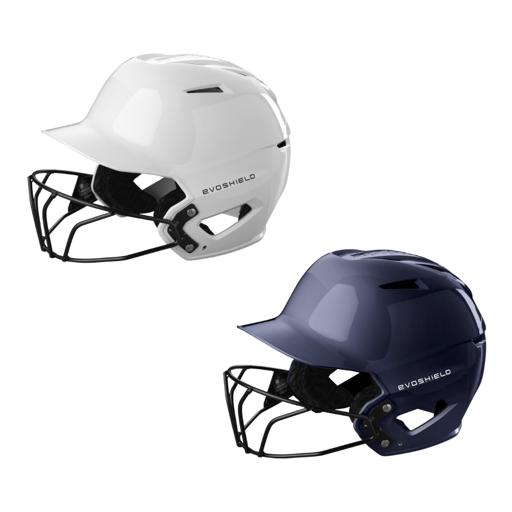 evoshield football helmet Pro-SRZ Scarlet Catcher's Helmet: WB5708405 the XVT 2.0 Batting Helmet with Facemask from EvoShield offers hitters the security they require in the box EvoShield XVT 2.0 Matte Batting