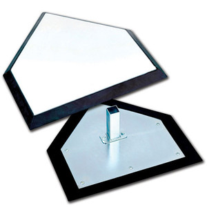 Champro Pro Style Home Plate w/ Hollywood Anchor System B030I