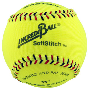Easton A122 608I Soft Stitch Neon 11" Fastpitch Softball-Dozen