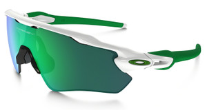 Oakley Radar EV Path Polished White/Jade Iridium Sunglasses OO9208-4838