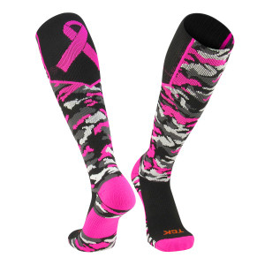 TCK Woodland Aware OTC Socks BCAO1