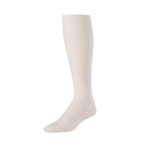TCK Flat Knit Sanitary Liner Baseball Socks (X-Large, White) : :  Clothing & Accessories