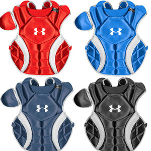 Under Armour 7-9 NOCSAE Approved Catcher's Chest Protector Youth 13.5" Victory Series UACPCC2-YVS