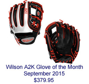 Wilson September 2015 Glove of the Month 11.5" DatDude Model