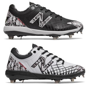 new balance mens l44v4 low metal cleats