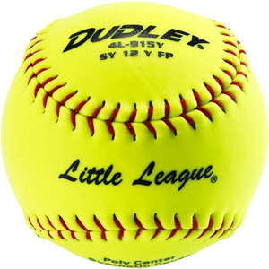 Dudley 4L915Y 12” Little League Synthetic Fastpitch Softball – Dozen