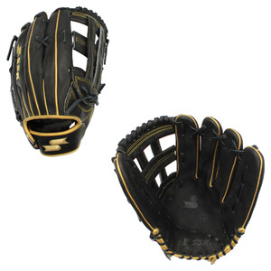 SSK ZSLOW 13" Slowpitch Softball Glove ZS-1300BLKGLD3
