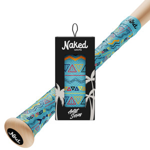 Artist Series Naked Bat Grips Baseball and Softball Bat Grip Tape – THE AZTEC – 0.5mm 1.0mm
