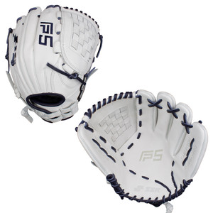 SSK FP5 12" Infield Fastpitch Softball Glove FP5-1200WHTNVY10