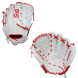 SSK FP5 12" Infield Fastpitch Softball Glove FP5-1200WHTRED10