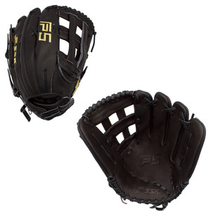 SSK FP5 12.75" Outfield Fastpitch Softball Glove FP5-1275BLKGLD3