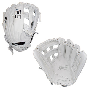 SSK FP5 13" Outfield Fastpitch Softball Glove FP5-1300WHTBLK3