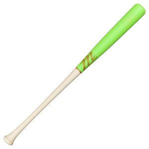 Marucci Custom M71 Maple Wood Baseball Bat – Natural/Lime/Gold – MM71 NAT/LME/GLD