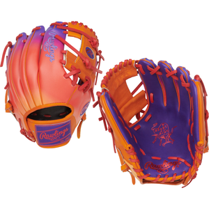 Rawlings Heart of the Hide Fun Burst Edition 11.5” Infield Baseball Glove – PROR204-2PUO
