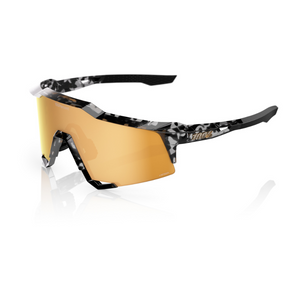 100% Speedcraft Money Mike Baseball Sunglasses w/ HiPER 24K Gold Mirror Lens – 61007-00001