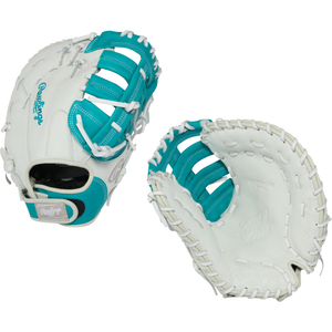 Rawlings Shut Out 12” Fastpitch Softball First Base Mitt – RSOFBM12W