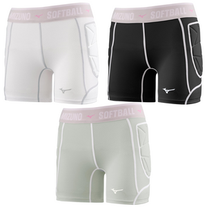 Mizuno RB Shield Girls Youth Softball Padded Sliding Short – 351172