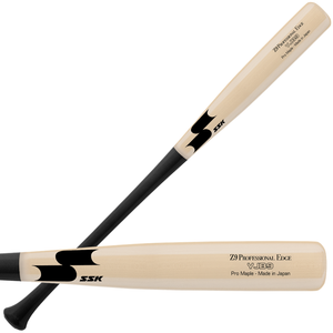 SSK Z9Y Professional Edge YJB9 -5 Youth Maple Wood Baseball Bat – YJB9 Model – Z9YJB9BLKNATBLK