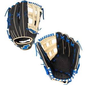 SSK ZLOW DIMPLE 13” Slowpitch Softball Glove ZSD-1300BLKCMLRYL3