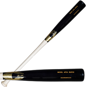 Chandler Custom AP5A “SOVEREIGN” Maple Wood Baseball Bat – AP5 NAT/BLK/GLD