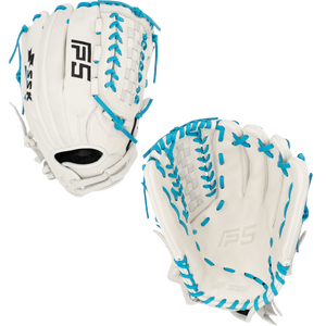 SSK FP5 12.5” Fastpitch Softball Glove FP5-1250WHTEBL11