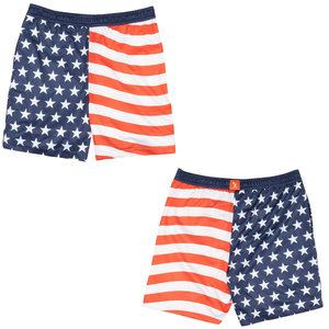 Baseballism American Flag Youth Lifestyle Mesh Shorts – USA FLAG YTH