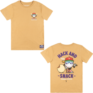 Baseballism Hack and Snack Uncrustables Youth Lifestyle T-Shirt – HACK & SNACK