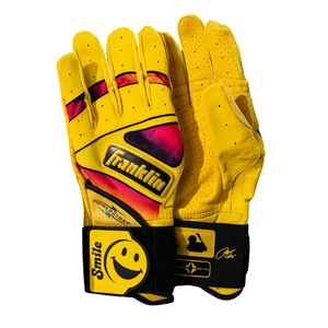 Franklin Powerstrap Francisco Lindor “MR. SMILE” Limited Editions Youth Baseball Batting Gloves – BB10197810
