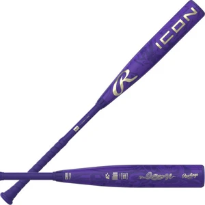 2027 Rawlings Icon -3 BBCOR Baseball Bat Two-Piece Composite – RBB7I3