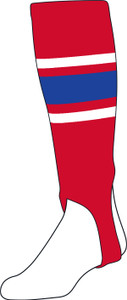 TCK Custom Stirrup Baseball Socks Pattern E