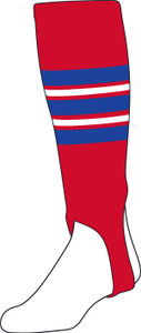 TCK Custom Stirrup Baseball Socks Pattern F