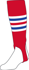 TCK Custom Stirrup Baseball Socks Pattern I