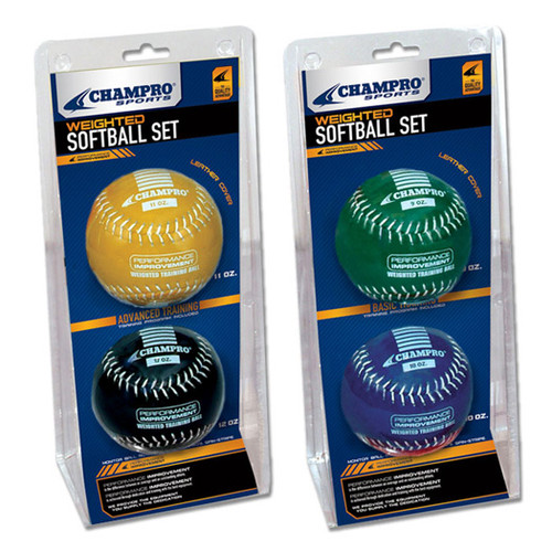 Champro Weighted 12" Softballs-2 Pack CSB7 Champro Weighted 12" Softballs-2 Pack CSB7