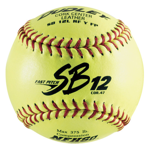 Dudley 4H-311Y NFHS SB 12L 12" Fastpitch Softball-Dozen