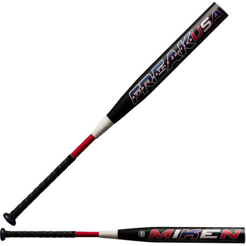 Miken Freak USA Border Battle Supermax ASA 2017 Slowpitch Softball Bat MBBFKA