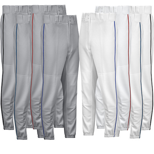 Mizuno Select Piped Youth Baseball Pant Elastic Bottom 350149