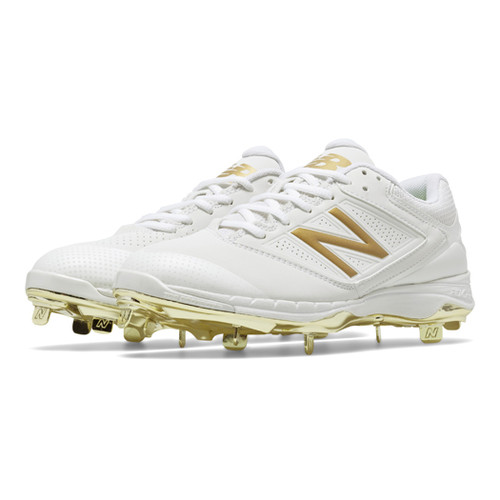 New Balance 4040v1 Gold Low Women's Fastpitch Cleat SM4040X1