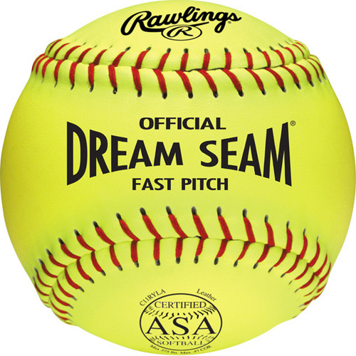 Rawlings C11RYLA 11" Dream Seam Fastpitch Softball-Dozen Rawlings C11RYLA 11" Dream Seam Fastpitch Softball-Dozen