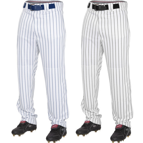 rawlings pinstriped baseball pants