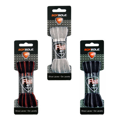 Sof Sole Two Tone Flat Shoe Laces