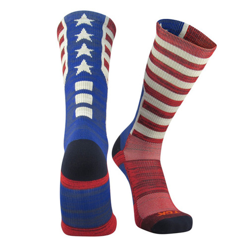 TCK USA Old Glory Crew Socks LUSA4 TCK USA Old Glory Crew Socks LUSA4