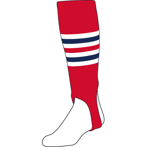 Twin City 7" Striped Stirrup Sock 300I Twin City 7" Striped Stirrup Sock 300I