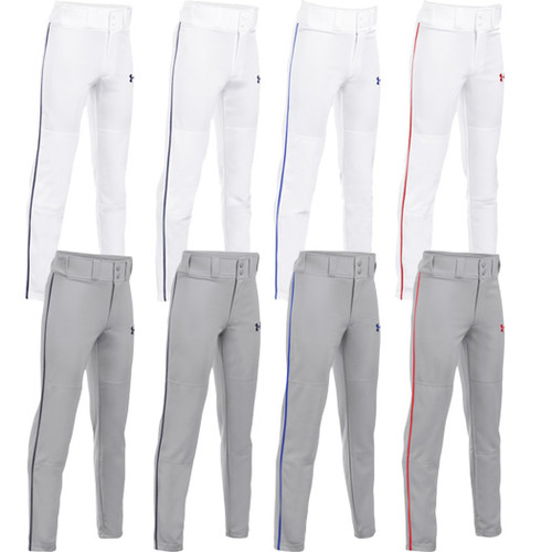 under armour youth white baseball pants