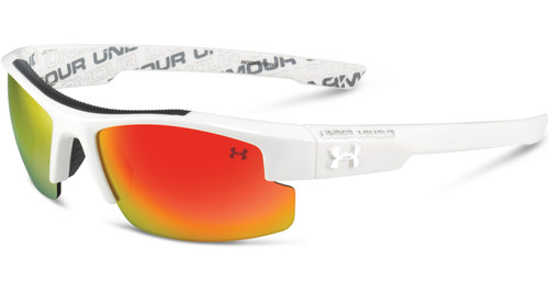Under Armour Nitro L Shiny White w/ Orange Youth Sunglasses 8600048-108841 Under Armour Nitro L Shiny White w/ Orange Youth Sunglasses 8600048-108841