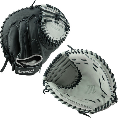 Marucci Fastpitch Series Fastpitch Catcher's Mitt 34.00" MFGSB34CMV-GY/BK Marucci Fastpitch Series Fastpitch Catcher's Mitt 34.00" MFGSB34CMV-GY/BK